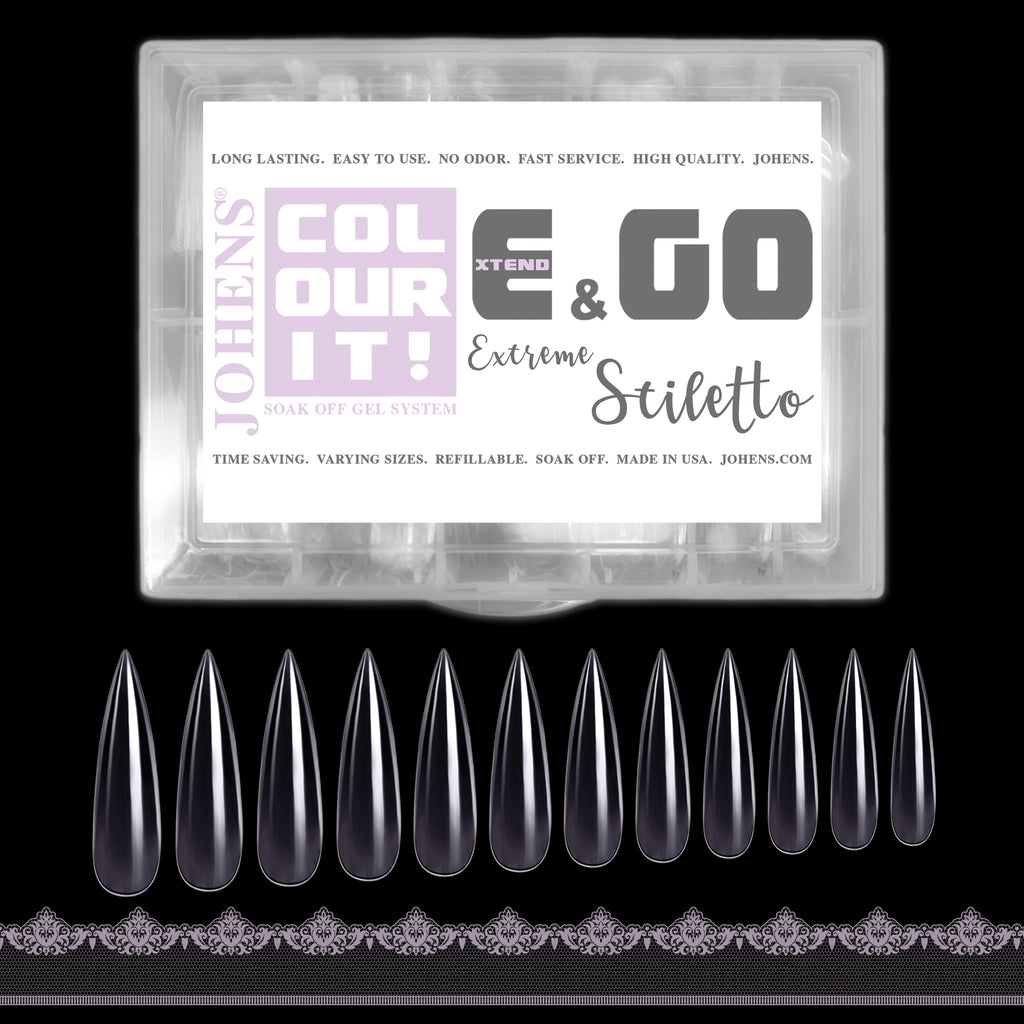 E&GO Tips - Extreme Stiletto (240pcs.)
