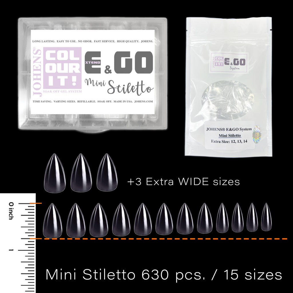 E&GO Tips - Mini Stiletto (630pcs.)