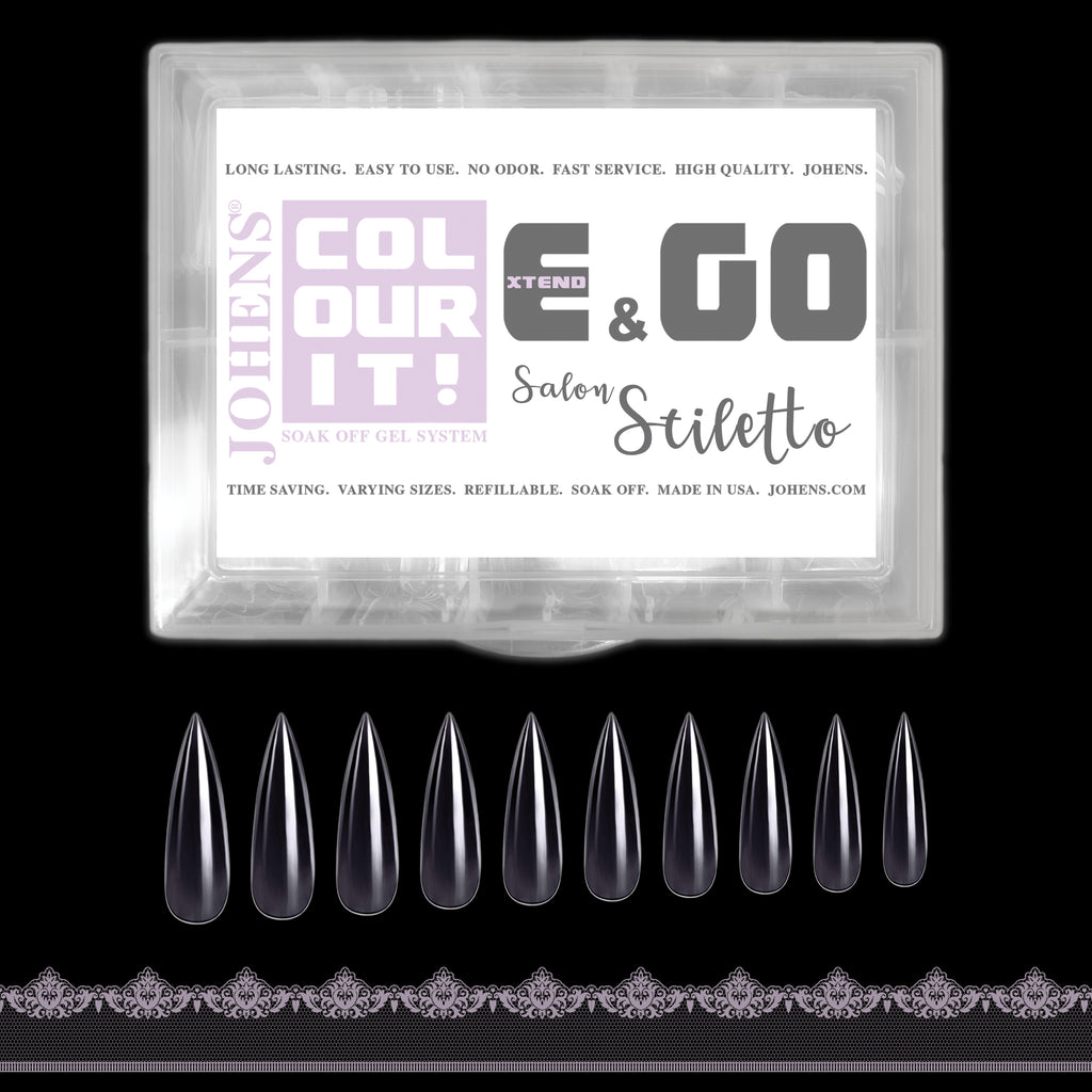 E&GO Tips - Salon Stiletto (300pcs.)
