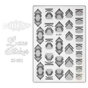 Lace Sticker SJ-001 (water decals)