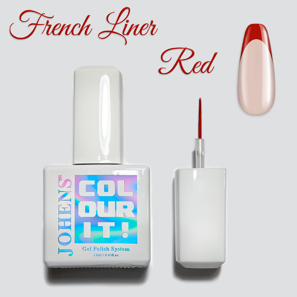 COLOUR IT! French Liner ~ Red