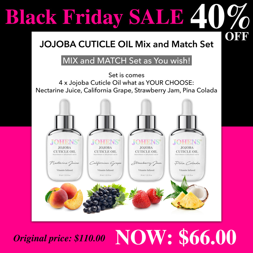 BF* Johens® Jojoba Cuticle Oil Set (MIX & MATCH)