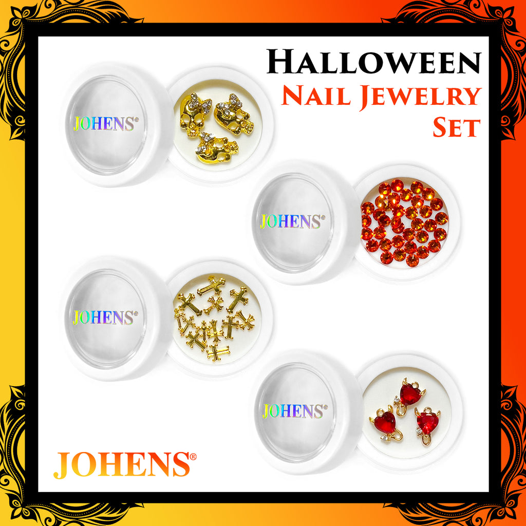 Halloween Nail Jewelry Set