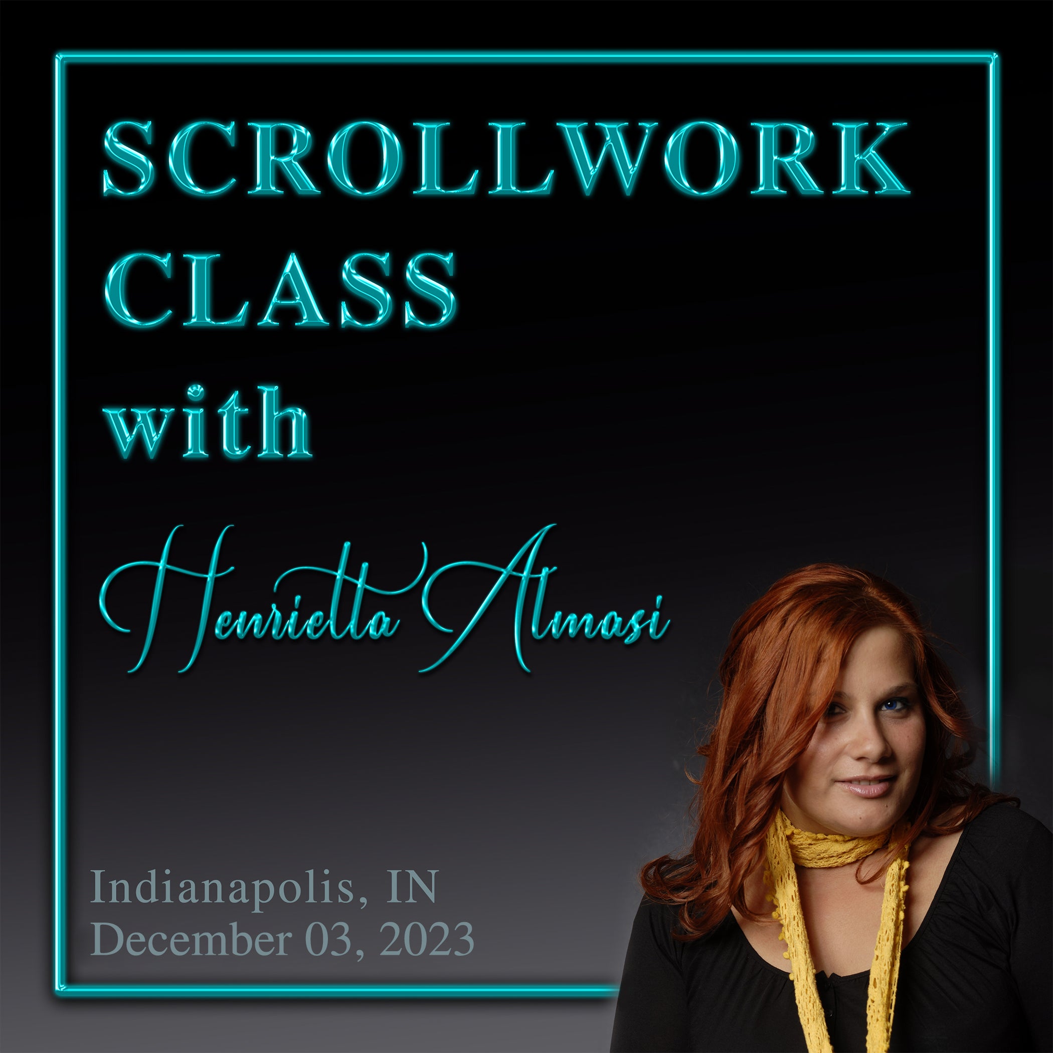 Scrollwork Class ~ Indianapolis, Indiana ~ December 3, 2023
