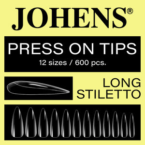 "Press On" tips - Long Stiletto