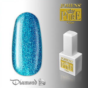 Diamond Gel Polish, Hypoallergenic, Silver color
