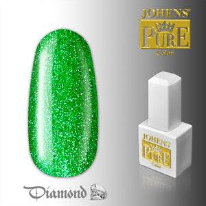 Diamond Gel Polish, Hypoallergenic, Green color