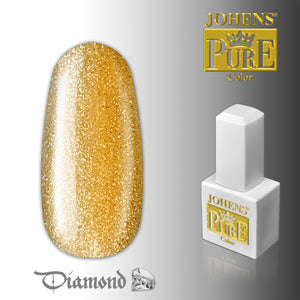 Diamond Gel Polish, Hypoallergenic, Champagne Gold color
