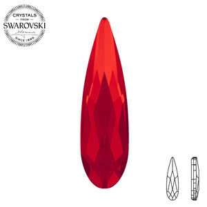 Swarovski® Raindrop (Flat Back) LIGHT SIAM