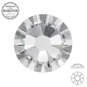 Swarovski® Round (Flat Back) CRYSTAL CLEAR