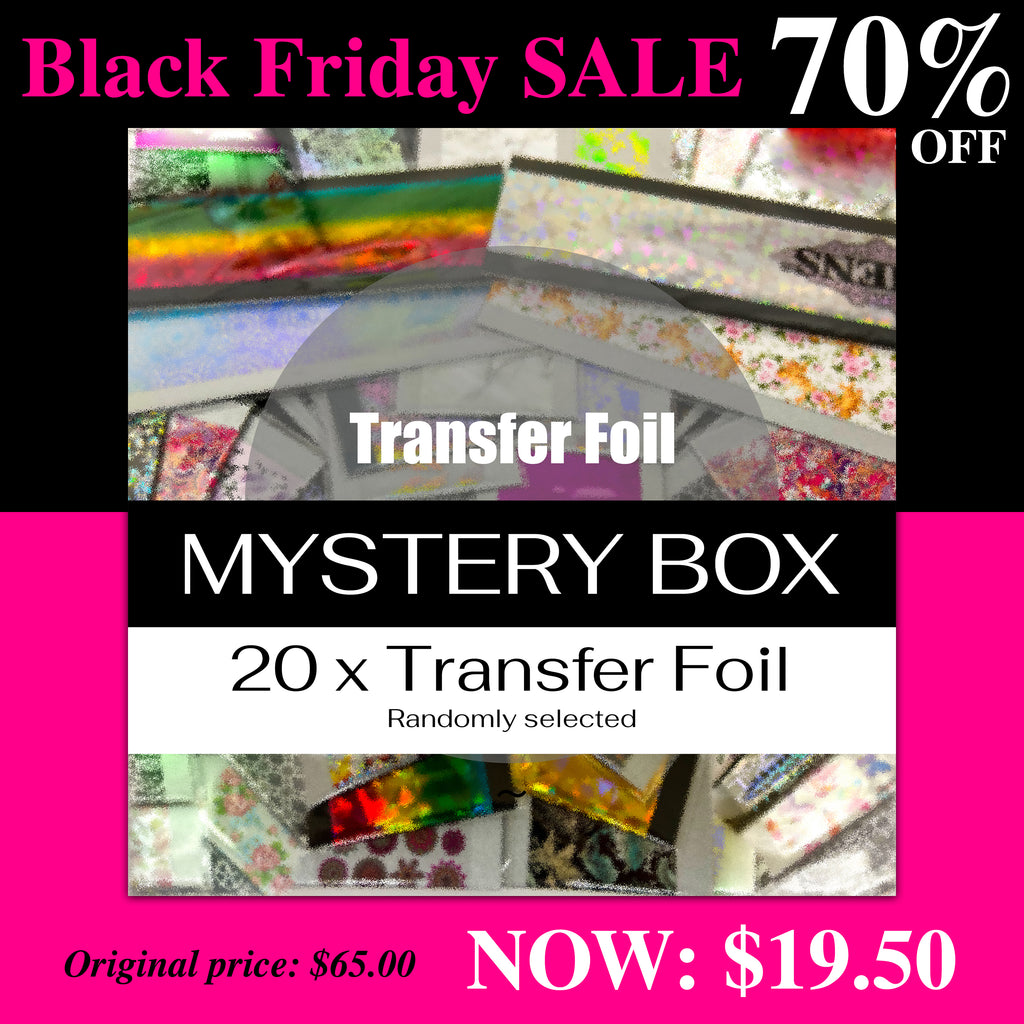 BF* Transfer Foil ~ MYSTERY BOX (20 x foil)