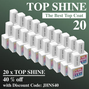 20 x COLOUR IT! Top Shine