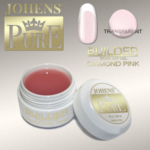 PURE ~ Builder soak off gel ~ Diamond Pink