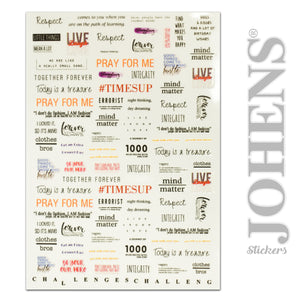 English words stickers #14