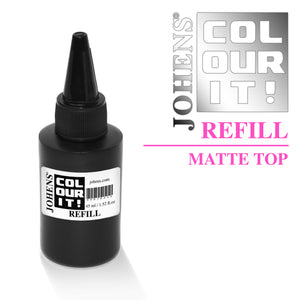 COLOUR IT! Matte Top Gel ~ REFILL 45ml