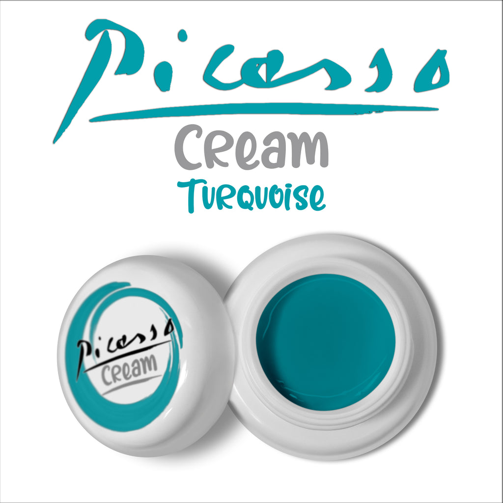 Picasso Cream Art Gel ~ Turquoise
