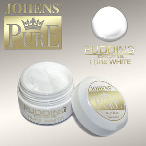 PURE ~ Pudding soak off gel ~ Pure White