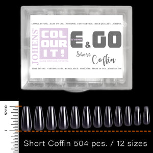 E&GO Tips - Short Coffin (504pcs.)