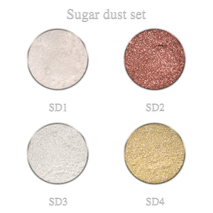 Sugar dust set 4pcs.