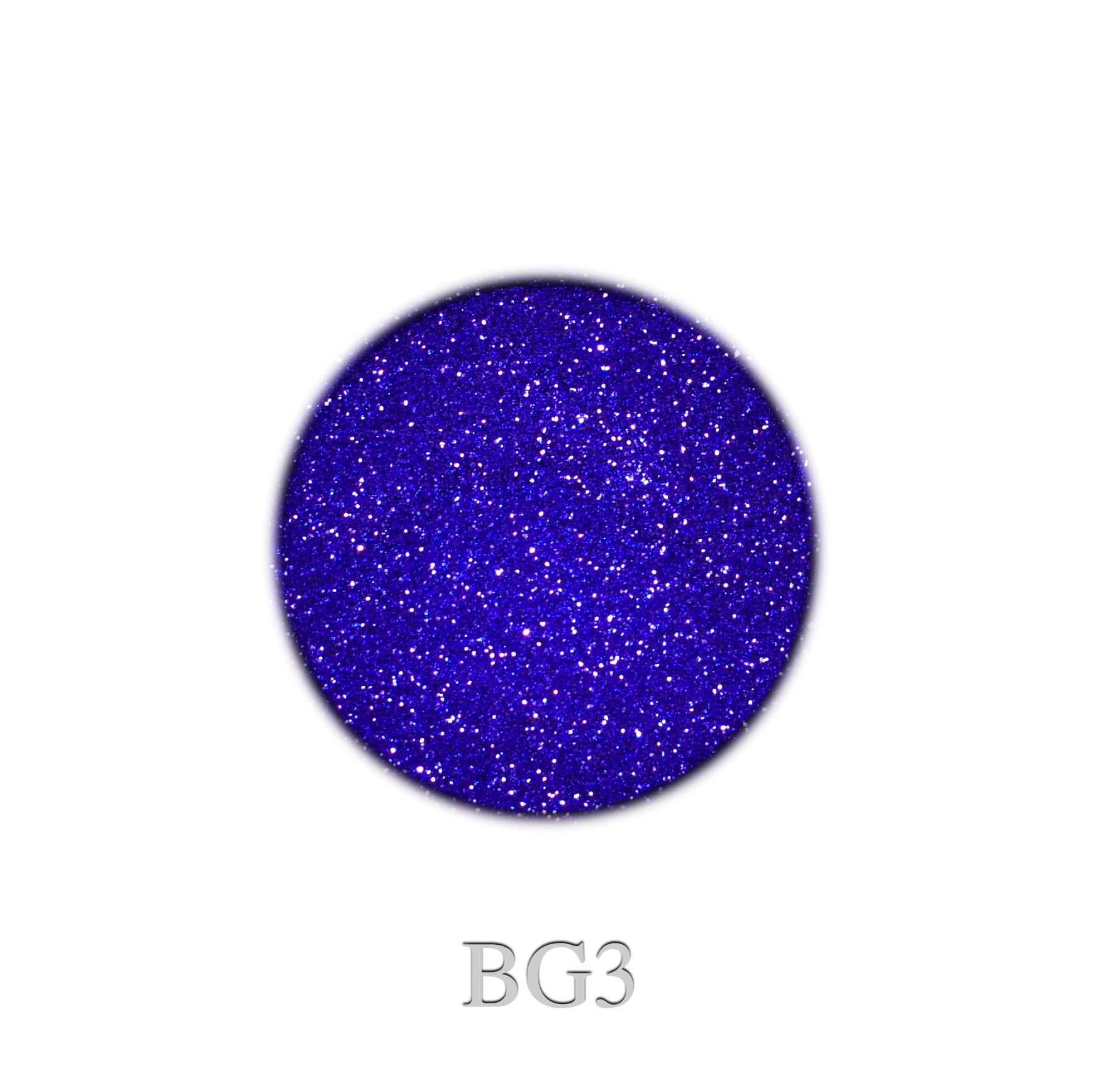 Blue glitter BG3
