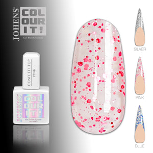 COLOUR IT! Confetti Top ~ Pink
