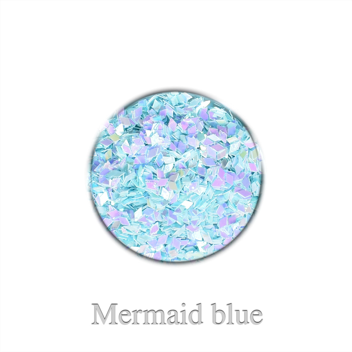 Chrome Rhombus Mini - Mermaid blue