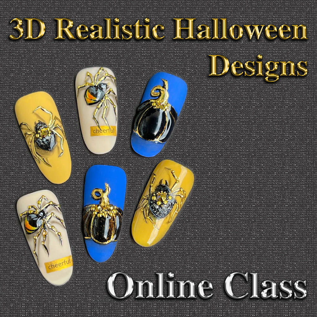 3D Realistic Halloween Designs * Online Class