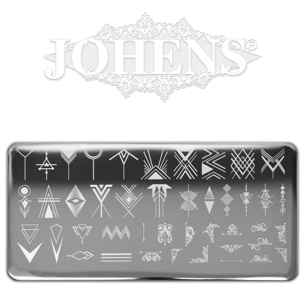 Elite Design Stamping Plate 02. (J003)